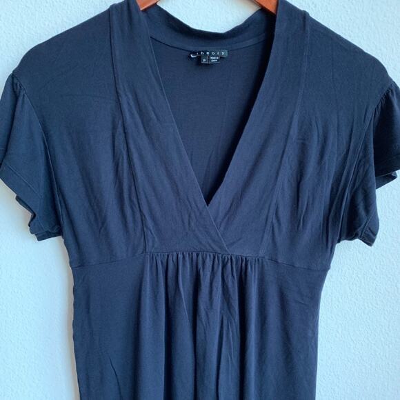 Theory | Rita/Reach V-Neck Blouse 0 - Picture 4 of 8